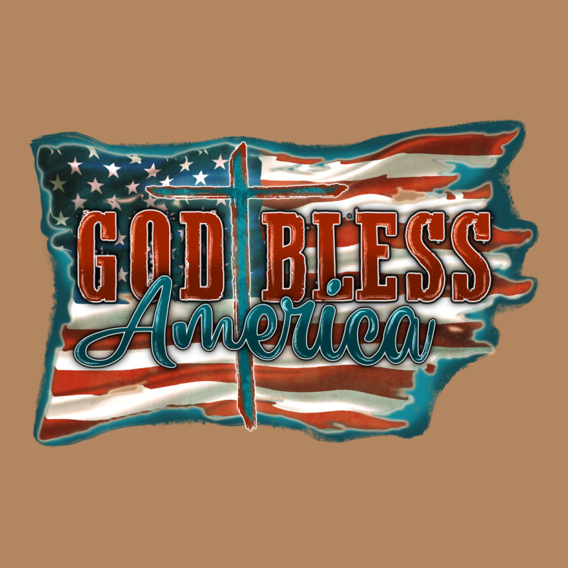 God Bless America Long Sleeve Tee by FaDigitalArtStudio | Teevron
