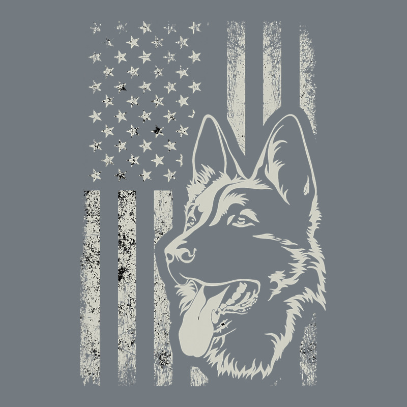 Patriotic German Shepherd American Flag Dog Lover Gift Heavyweight Sweatshirt by maiPhamDesign | Teevron
