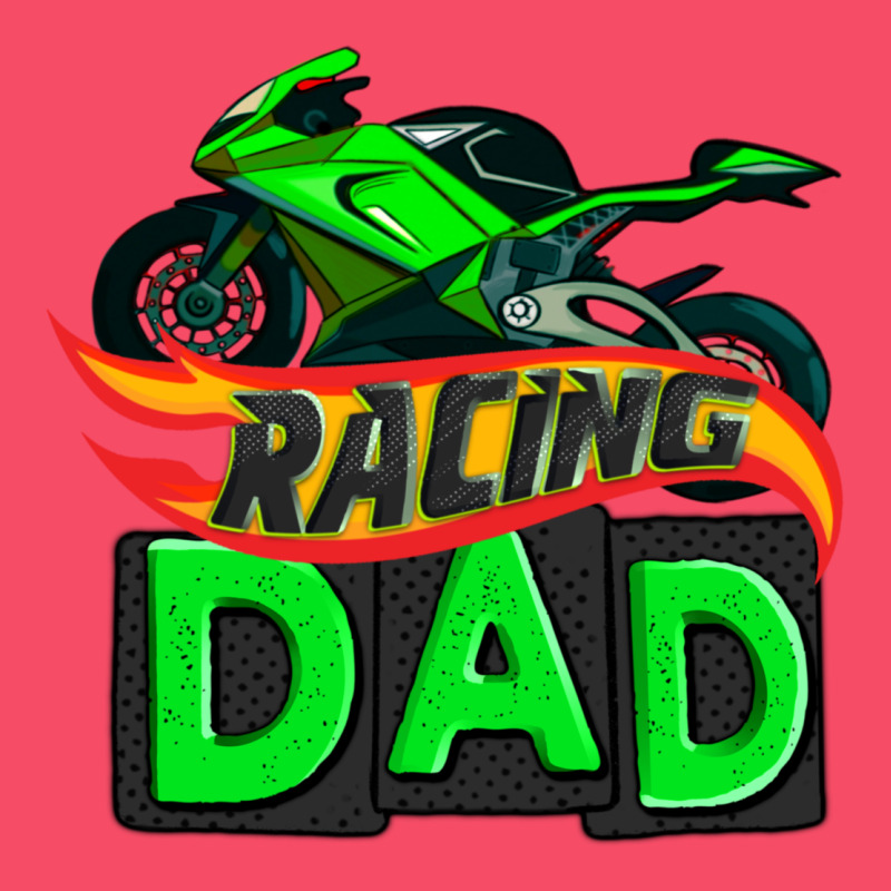 Racing Dad With Racing Motorcycle Premium Sweatshirt by AdoDesignShop | Teevron
