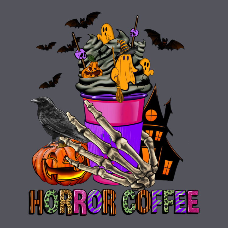 Horror Coffee Vintage Hoodie by FaDigitalArtStudio | Teevron