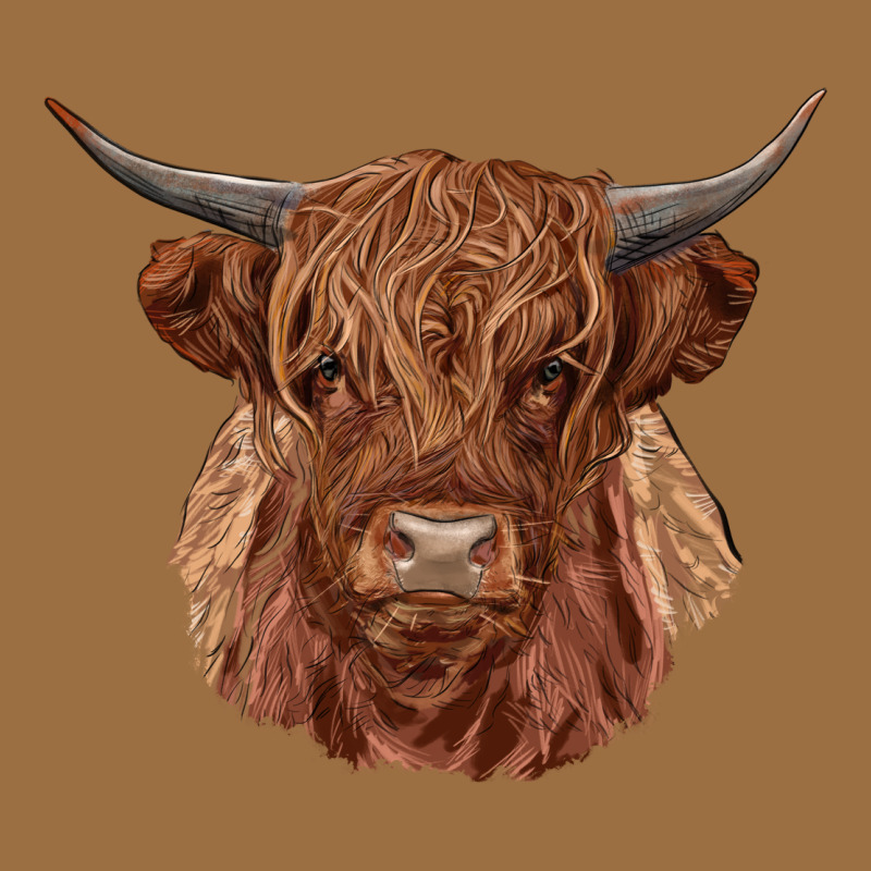 Highland Cow Vintage Tee by RanaPortraitStore | Teevron