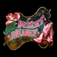 Desert Dreamer Cowgirl Boots Hat Premium Tee | Teevron