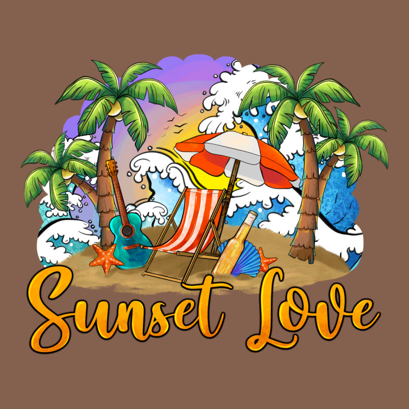 Sunset Love Zipper Hoodie by BarkalooDesign | Teevron