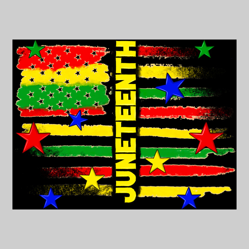 Juneteenth American Flag Premium Tee by TumblerDesignByShophia | Teevron
