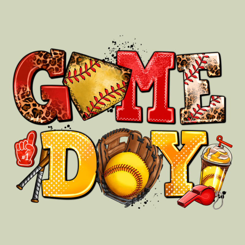 Game Day Softball Heavyweight Hoodie by AdoDesignShop | Teevron