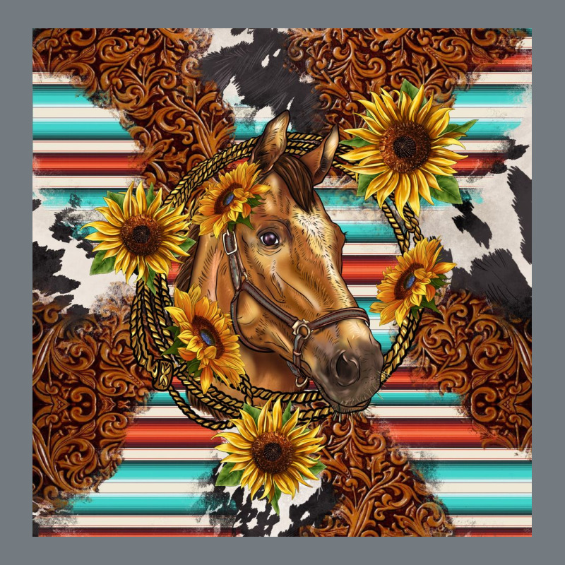Western Horse Heavyweight Sweatshirt by BarkalooDesign | Teevron