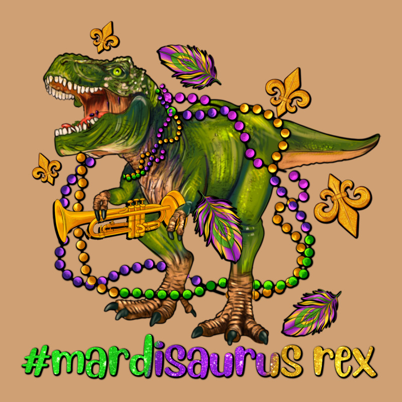 Mardi Saurus Rex Olivia Vintage Tee by OliviaCreatesArt | Teevron