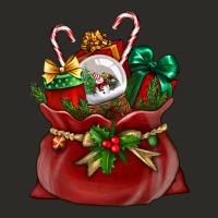 Chrismas Santa Claus Bag Heavy Core Tee | Teevron