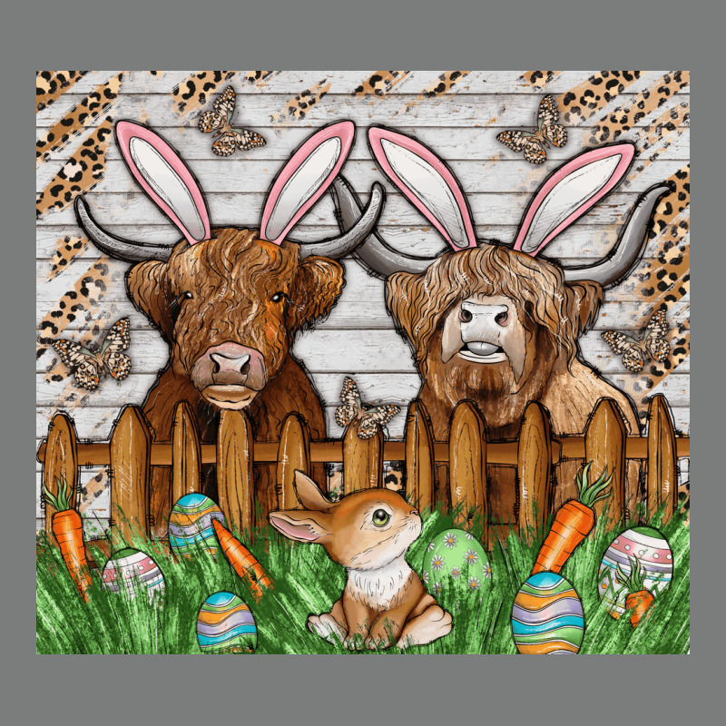 Easter Cow Premium Hoodie by CowhideDigitalArt | Teevron