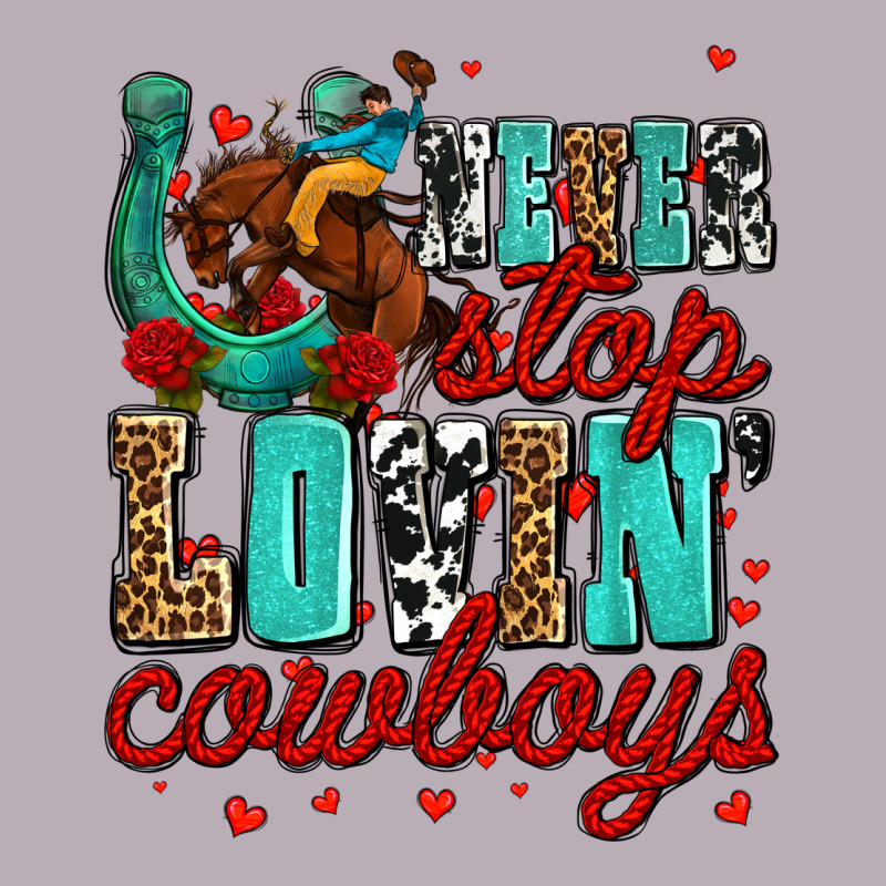 Never Stop Lovin Cowboys Olivia Vintage Tee by OliviaCreatesArt | Teevron