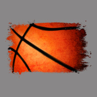 Basketball Brushstroke Vintage Tee | Teevron