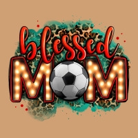 Blessed Soccer Mom Lightbulb Letters Vintage Tee | Teevron