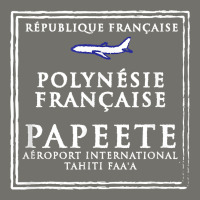 Papeete Tahiti Passport Stamp Vacation Travel T Shirt Premium Hoodie | Teevron