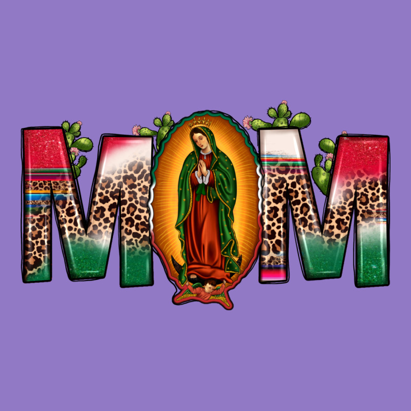 Mexican Flag Our Lady Of Guadalupe Mom Leopard Urban Hoodie by JahusDesignShop | Teevron