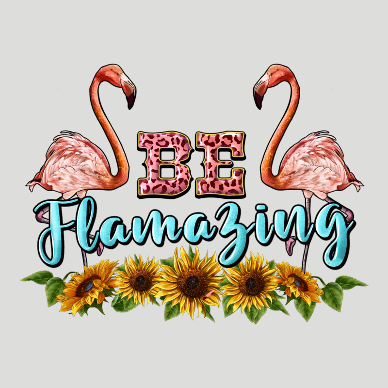 Be Flamezing Flamingo Zipper Hoodie by BarkalooDesign | Teevron