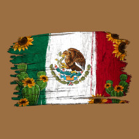 Cactus Sunflower Mexican Flag Vintage Tee | Teevron