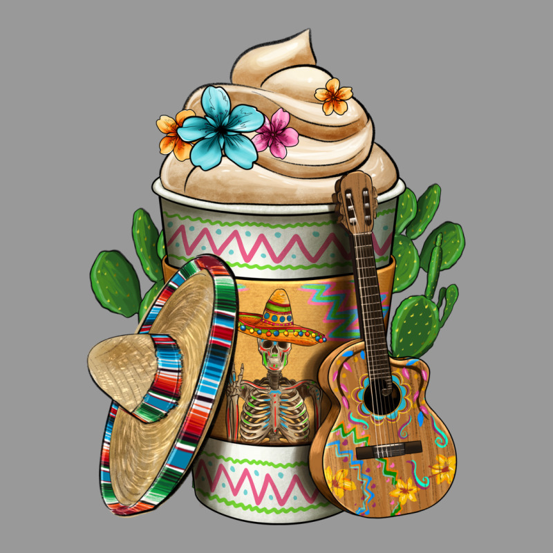 Mexican Hot Coffee Cup Vintage Hoodie by FaDigitalArtStudio | Teevron