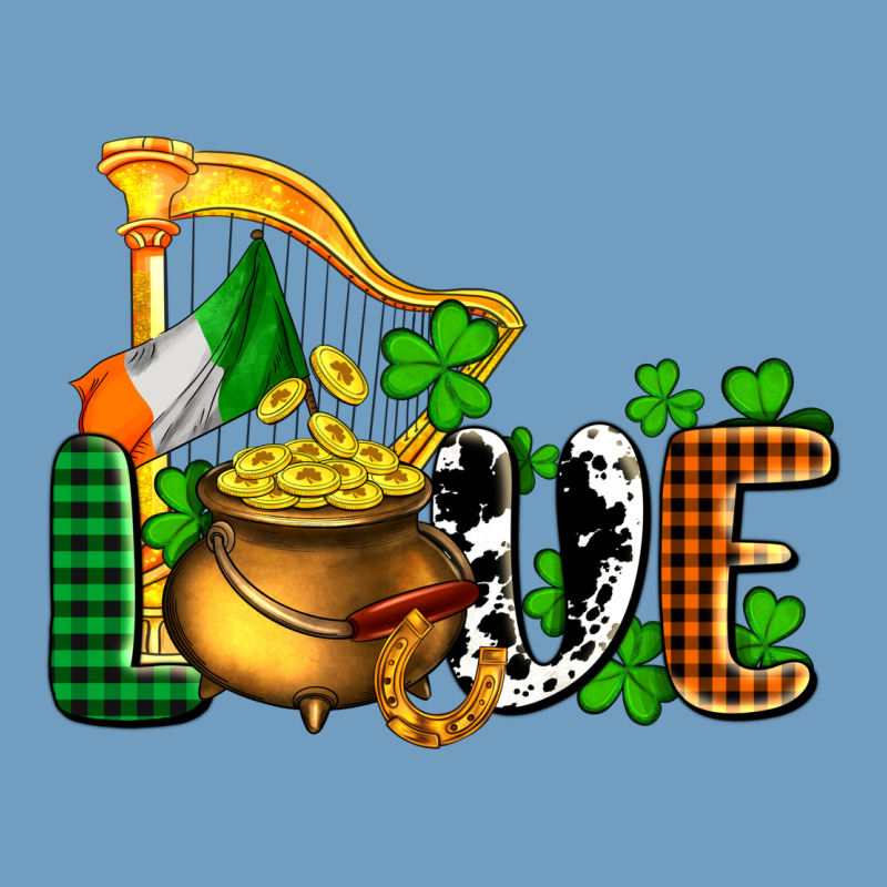 St. Patrick's Love And Golds Urban Heavy Tee by OliviaCreatesArt | Teevron