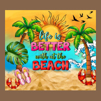 Life Is Better With At The Beach Premium Tee | Teevron