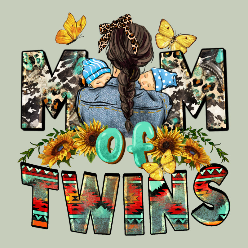 Mom Of Twins Boys Mother's Day Ladies Tee by CowGirlArtShop | Teevron