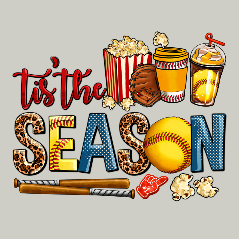 Tis The Season Softball Heavyweight Hoodie by AdoDesignShop | Teevron