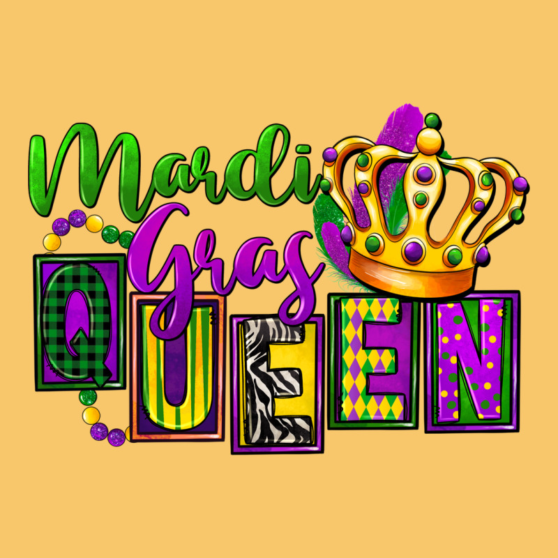 Mardi Gras Queen Vintage Hoodie by FaDigitalArtStudio | Teevron
