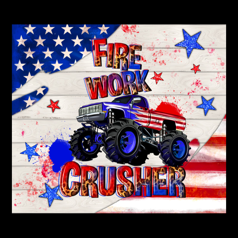Firework Crusher 4th Of July Premium Tee by TumblerDesignByShophia | Teevron