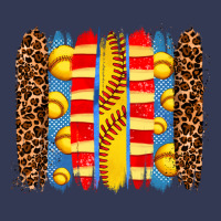 Softball  Brushstrokes Heavyweight Hoodie | Teevron