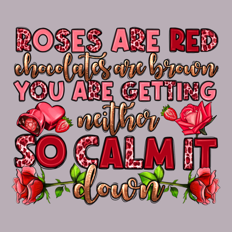 Roses Are Red Chocolates Are Brown Vintage Tee by OliviaCreatesArt | Teevron
