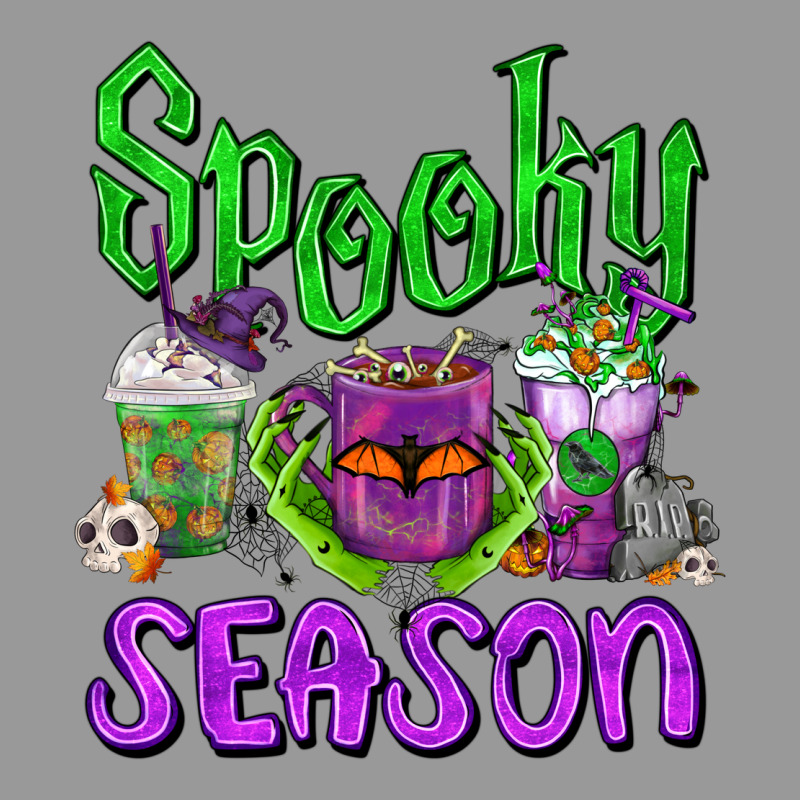 Spooky Season Coffee Cups Vintage Hoodie by FaDigitalArtStudio | Teevron