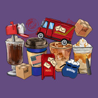 Postal Worker Coffee Cups Vintage Hoodie | Teevron