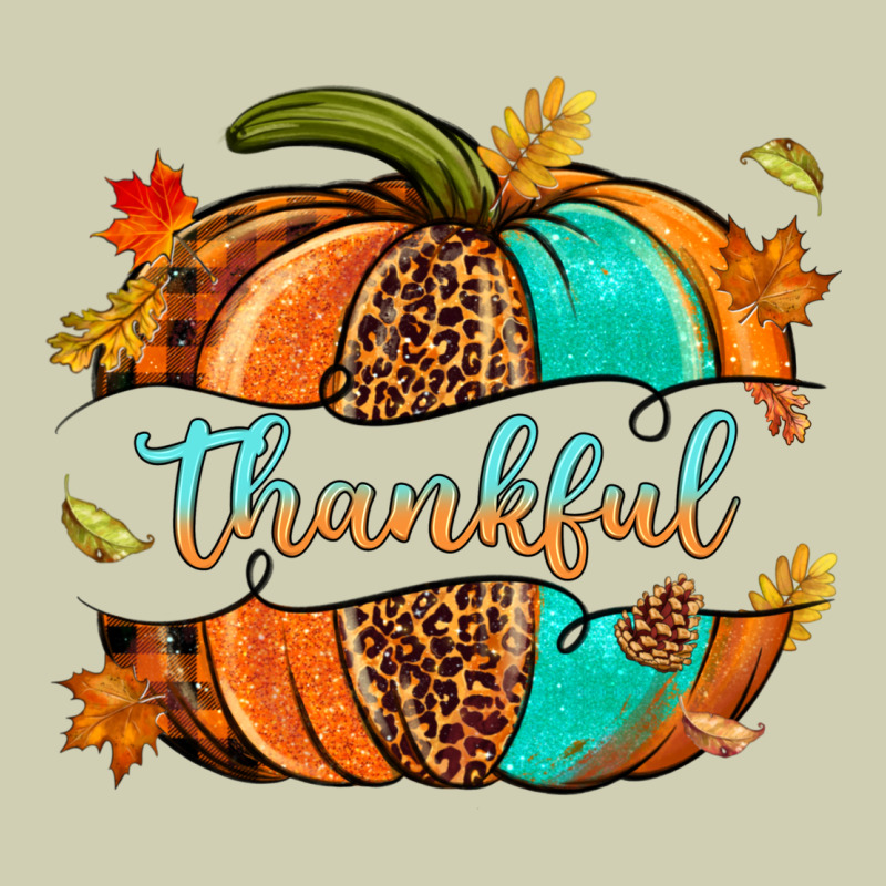 Pumpkin Thankful Heavy Core Tee by NancyCooperArtShop | Teevron