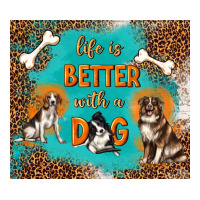 Life Is Better With A Dog Premium Tee | Teevron