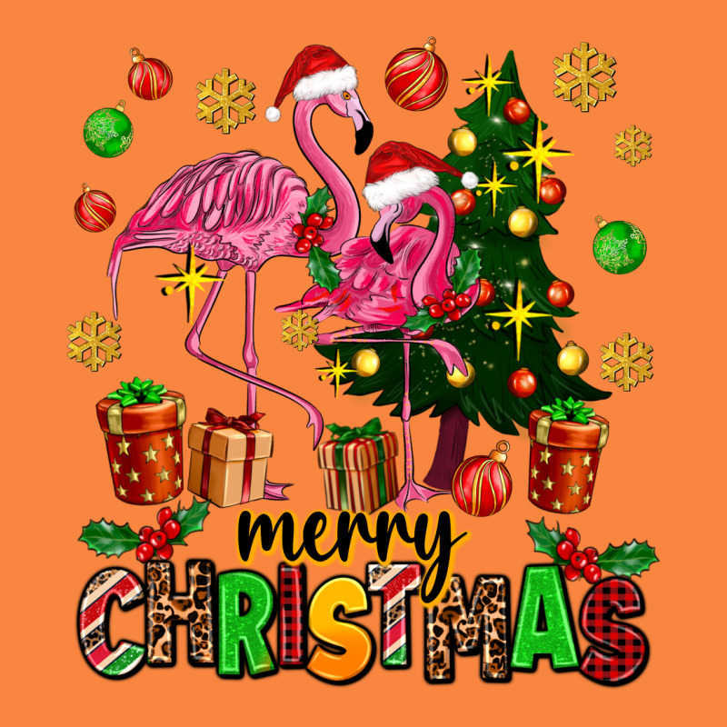 Flamingo Merry Christmas Premium Sweatshirt by AdoDesignShop | Teevron