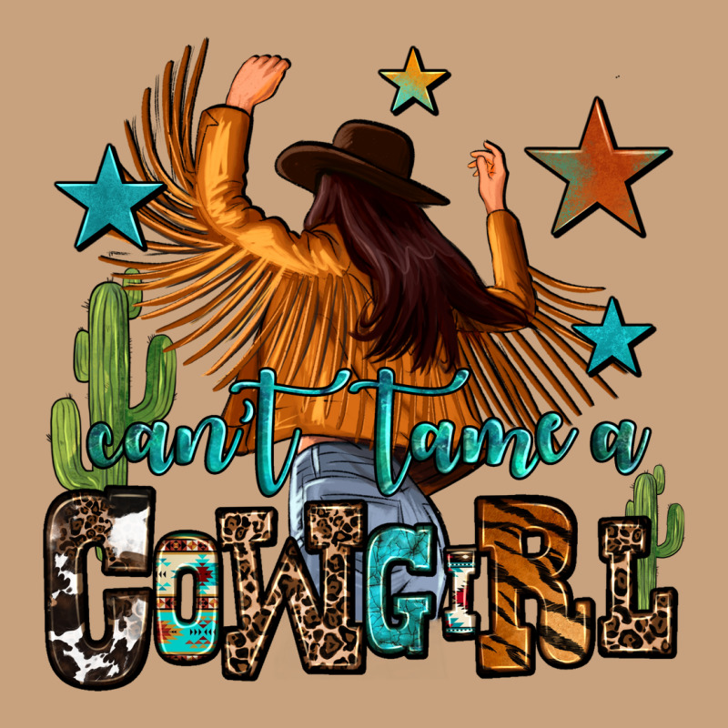 Can't Tame A Cowgirl Vintage Tee by OliviaCreatesArt | Teevron