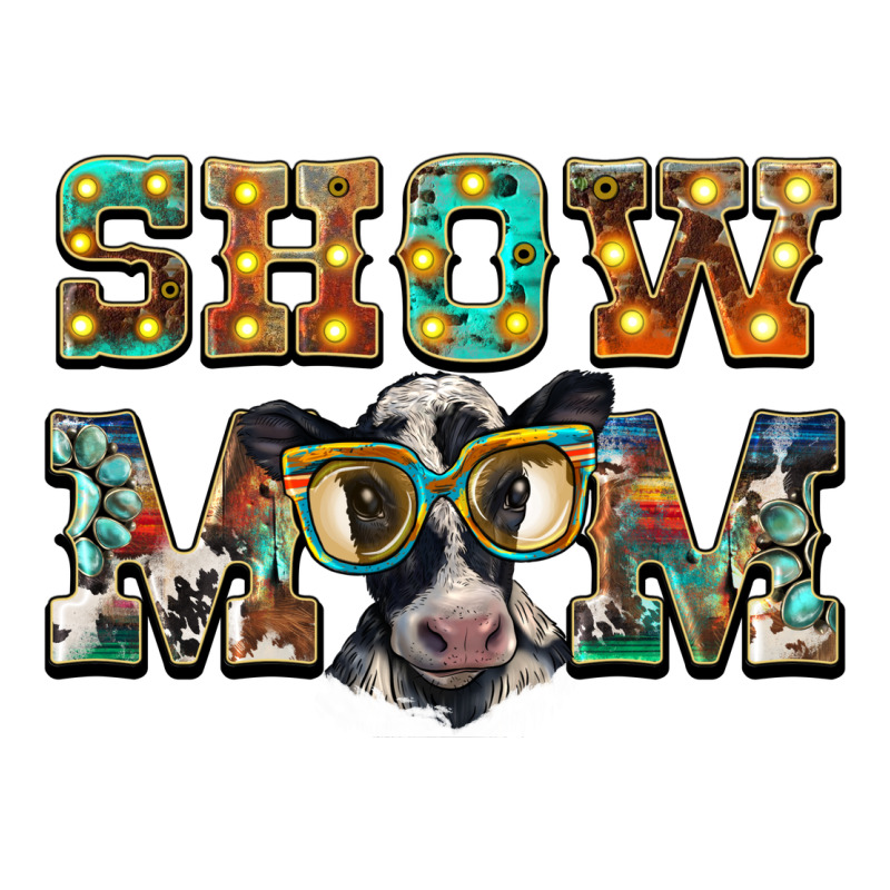 Show Mom Baby Cow Zipper Hoodie by BarkalooDesign | Teevron