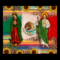 Mexico Flag Our Lady Of Guadalupe San Judas Sunflower Urban Hoodie | Teevron