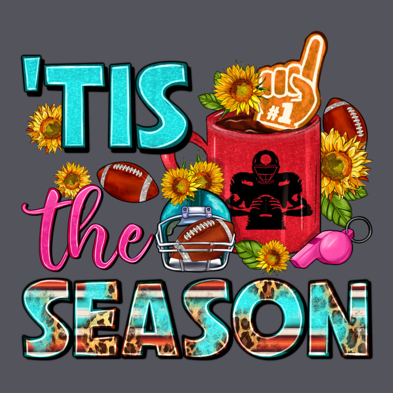 Tis The Season Football Coffee Mug Vintage Hoodie by FaDigitalArtStudio | Teevron