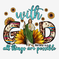 With God All Things Are Possible Matthew 19 26 Urban Hoodie | Teevron