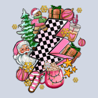 Pink Christmas Lightning Bolt Premium Sweatshirt | Teevron