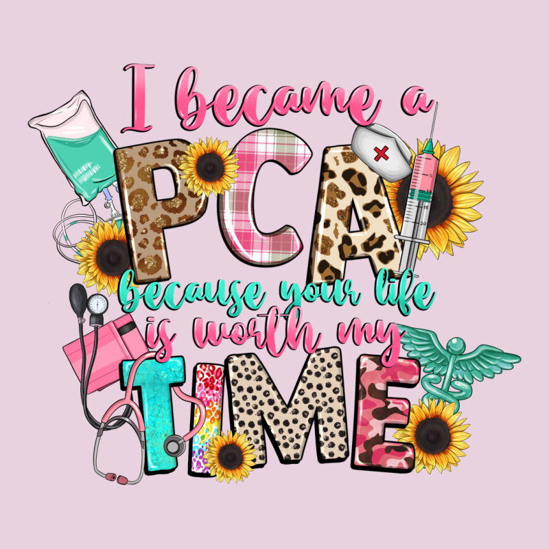 I Became A Cna Because Your Life Is Worth My Time Ladies Tee by CowGirlArtShop | Teevron