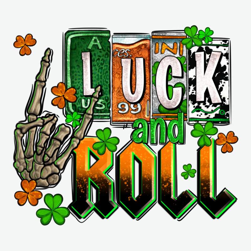 St. Patrick's Luck And Roll Urban Heavy Tee by OliviaCreatesArt | Teevron