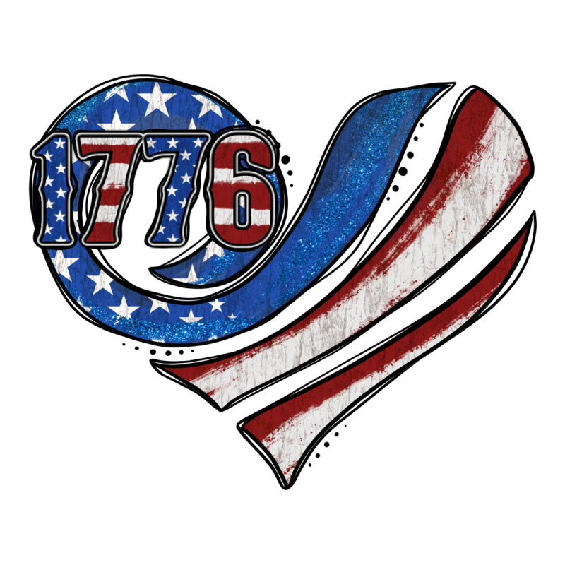 American Flag Heart Premium Tee by Jasminsmagicworld | Teevron