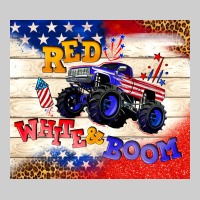 Red White & Boom Premium Tee | Teevron