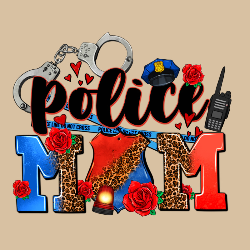 Police Mom Heavyweight Hoodie by AdoDesignShop | Teevron