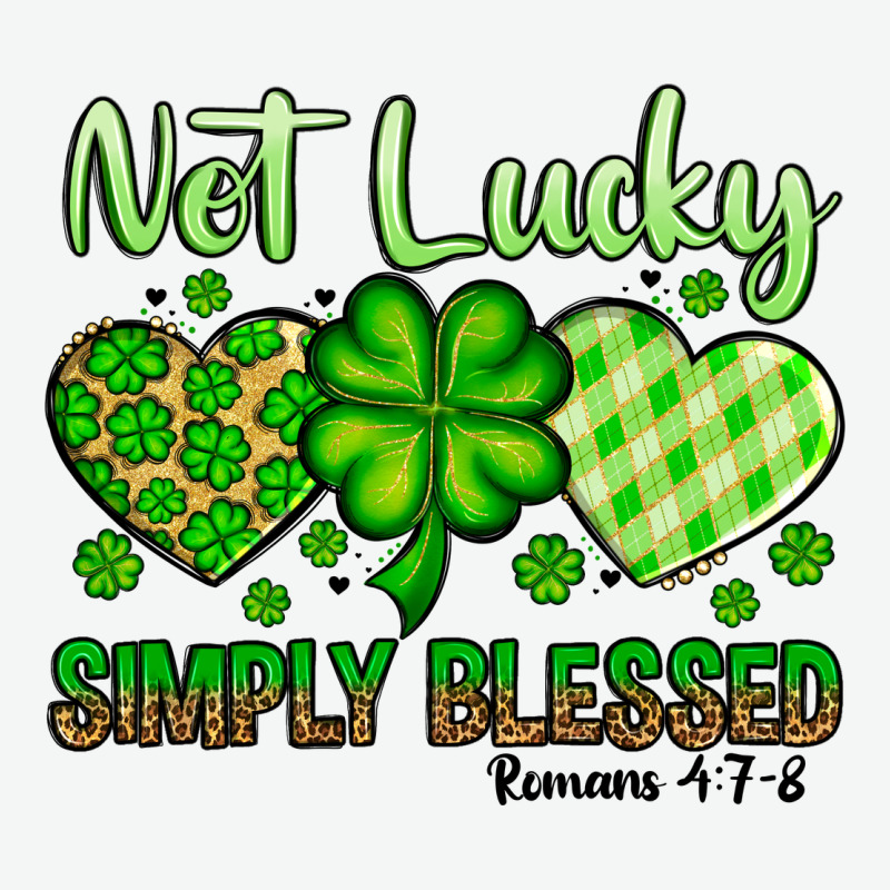St. Patrick's Not Lucky Simply Blessed Urban Heavy Tee by OliviaCreatesArt | Teevron