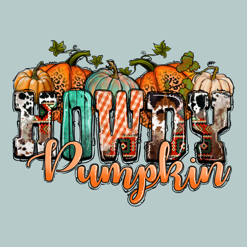 Western Howdy Pumpkin Heavy Core Tee by NancyCooperArtShop | Teevron