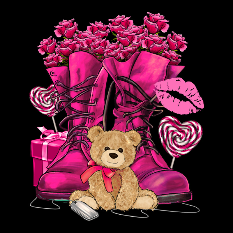 Army Boots Valentine's Day Premium Tee by HowdyJamesFarm | Teevron