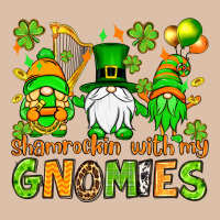 St. Patrick's Day Shamrockin' With My Gnomies Urban Heavy Tee | Teevron
