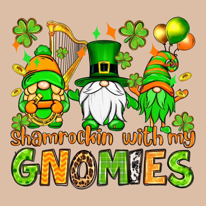 St. Patrick's Day Shamrockin' With My Gnomies Urban Heavy Tee by OliviaCreatesArt | Teevron